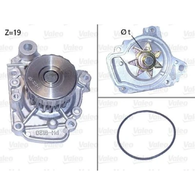 Billede af VALEO 506811 Vandpumpe med pakninger uden låg HONDA: CIVIC 7 Hatchback