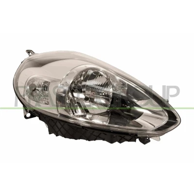 Billede af PRASCO FT3444903 Forlygter højre H4 krom med indstillingsmotor for LWR