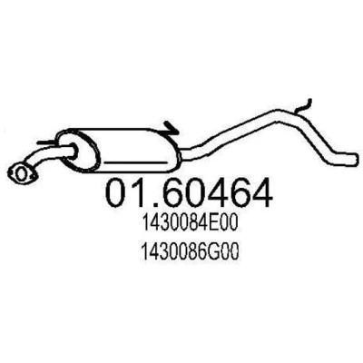 Billede af MTS 01.60464 Lydpotte 1170 SUZUKI: IGNIS 2