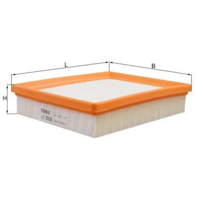 Billede af Luftfilter KNECHT LX 5598
