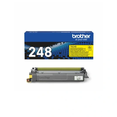 Billede af Brother TN428Y gul toner 1.000 sider original