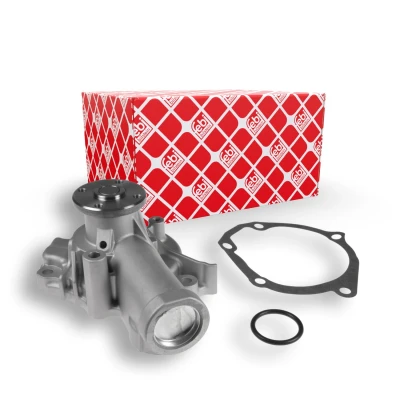 Billede af FEBI BILSTEIN 174857 Vandpumpe Aluminiumsstøbning med pakning tætningsring Metal MITSUBISHI: Lancer 7 Limousine, Outlander I SUV,