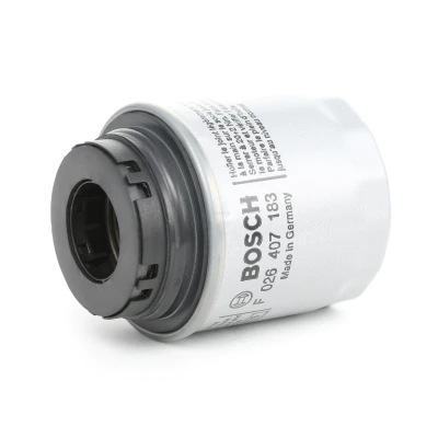 Billede af BOSCH F 026 407 183 Oliefilter 3/4&quot; 16 UNF 2B med to returløbs stop ventiler Påskruet filter SKODA: Octavia II Hatchback, Superb Stationcar