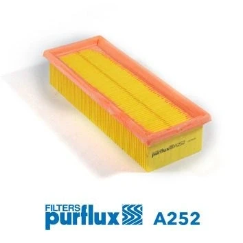 Billede af PURFLUX A252 Luftfilter 49 87 228 Filterindsats FIAT: Punto I Hatchback, Panda Seicento / 600 Hatchback