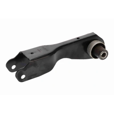 Billede af VAICO V41 0075 Bærearm med gummileje Bagaksel højre, nede, foran semi trailing arm Stålplade