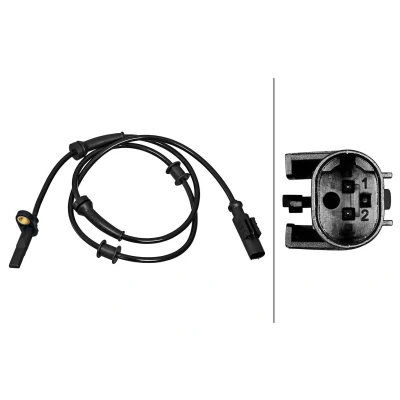 Billede af HELLA 6PU 358 217 251 ABS Sensor Hall princip 2 950 FIAT: Ducato III Bus, Van, Ladvogn / Chassis, CITROËN: Jumper II Bus