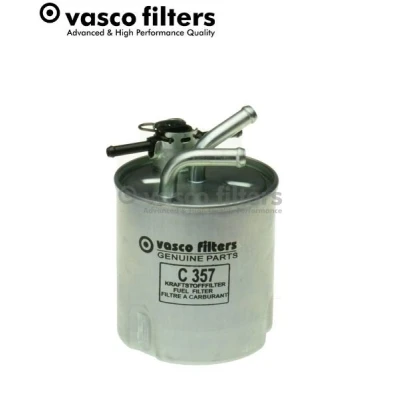 Billede af DAVID VASCO C357 Brændstoffilter Ledningsfilter, uden vandsensor, med filtervarme 10mm 6mm NISSAN: Pathfinder 3