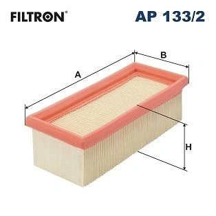 Billede af FILTRON AP 133/2 Luftfilter 57 77 188 Filterindsats RENAULT: CLIO 3, 2, TWINGO 1