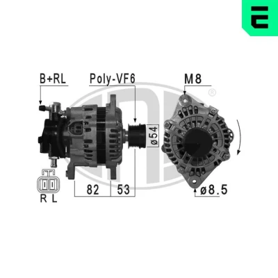Billede af ERA 210959A Generator 14V 100A