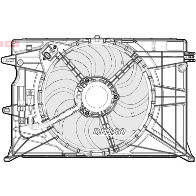 Billede af DENSO DER09074 Køleventilator