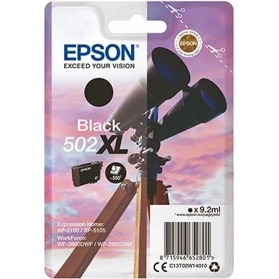 Billede af Epson 502XL Black Original Blækpatron