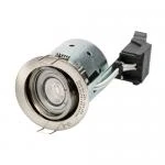 Billede af Diospot gu10 stål rund + diolux r4d 2700k 338lm