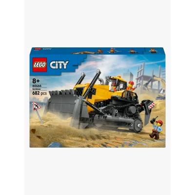 Billede af LEGO City 60466 Gul bulldozer