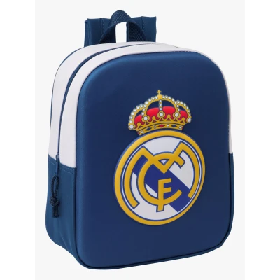 Billede af Real Madrid C.F. Skoletaske Sort 22 x 27 10 cm