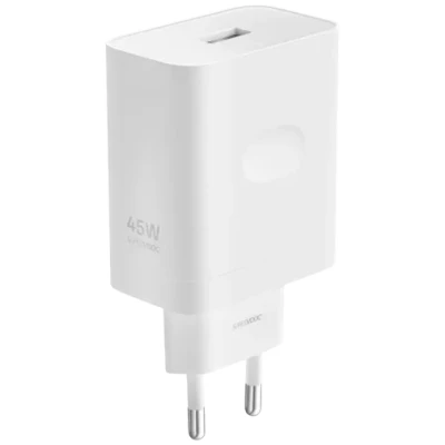 Billede af OPPO SuperVOOC USB A Oplader 45W Hvid