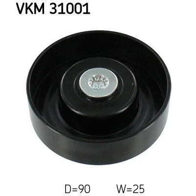 Billede af SKF VKM 31001 Remstrammerhjul AUDI: A6 C6 Avant, C5 Sedan, A4 B6 Avant