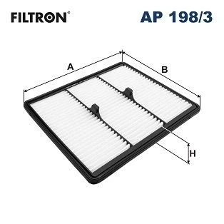 Billede af FILTRON AP 198/3 Luftfilter 18 256 343 Filterindsats KIA: Niro, HYUNDAI: Ioniq