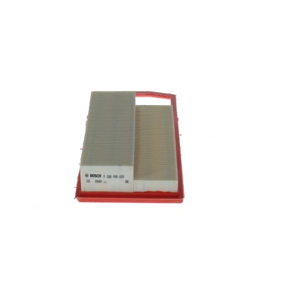 Billede af BOSCH F 026 400 654 Luftfilter 61,5 156 348,5 Filterindsats FIAT: Qubo, 500L, Fiorino III Van / Stationcar, OPEL: Combo D Stationcar