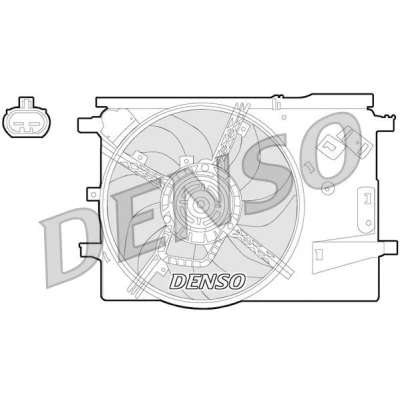 Billede af Ventilator, køler DENSO DER09053