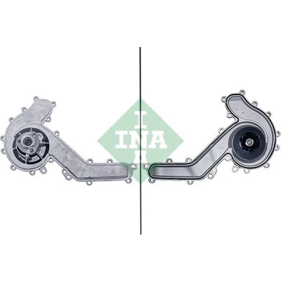 Billede af INA 538 0894 10 Vandpumpe til multi v remsdrift AUDI: A4 B9 Avant, A6 C7 Q7