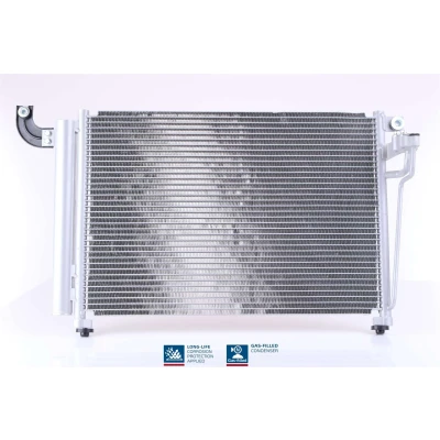 Billede af NISSENS 940003 Kondensator med tørrer Aluminium 533 R 134a KIA: RIO 2