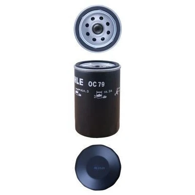 Billede af MAHLE ORIGINAL OC 79 Oliefilter med en returløbs stop ventil Påskruet filter OPEL: Monza A, Senator Commodore B Coupe, FORD: FIESTA 1