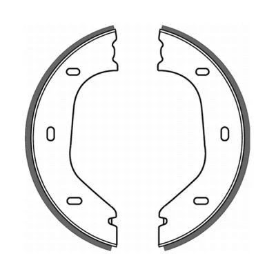 Billede af KRAFT 6022510 Bremsebakker bagaksel 160,0 25,0 BMW: 3 Sedan, Touring