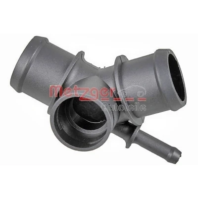 Billede af METZGER 4010176 Kølemiddelflange plastik VOLKSWAGEN: Golf 4, Bora Sedan, SEAT: Córdoba II AUDI: A3 Hatchback