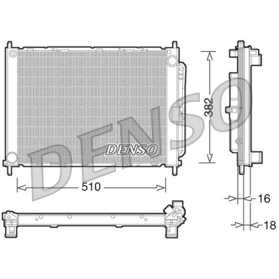 Billede af Kølermodul DENSO DRM23101