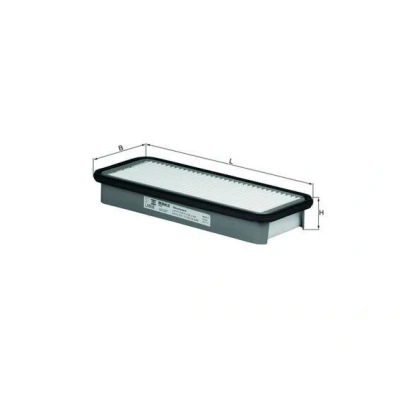Billede af MAHLE ORIGINAL LX 808 Luftfilter 42,0 119 305,5 Filterindsats TOYOTA: Starlet IV Hatchback