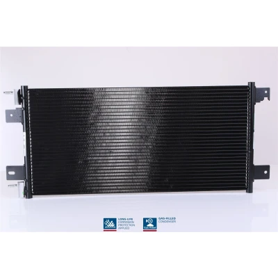 Billede af NISSENS 940701 Kondensator uden tørrer Aluminium 675 R 134a