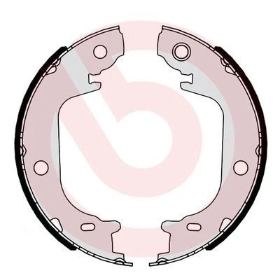 Billede af BREMBO S 83 565 Håndbremseklodser TOYOTA: Prius Plus