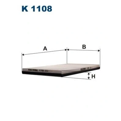 Billede af FILTRON K 1108 Kabinefilter Partikelfilter 369 210 28 MERCEDES BENZ: Vito Bus