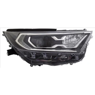 Billede af TYC 20 17485 06 2 Forlygter højre LED med kørelys til højrekørsel LED, elektronisk motor, pærefatning TOYOTA: RAV4 V