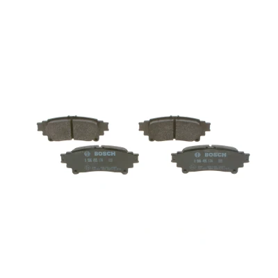 Billede af BOSCH 0 986 495 174 Bremseklodser Low Metallic med monteringsvejledning LEXUS: IS 3, RX III, TOYOTA: Prius Plus