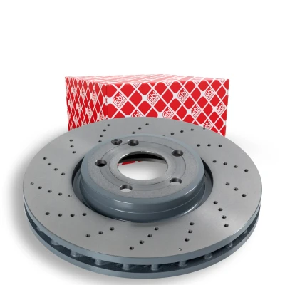 Billede af FEBI BILSTEIN 107500 Bremseskiver foraksel 322 32 5 112 perforeret/indv. ventileret coatet MERCEDES BENZ: CLS Shooting Brake, Coupe