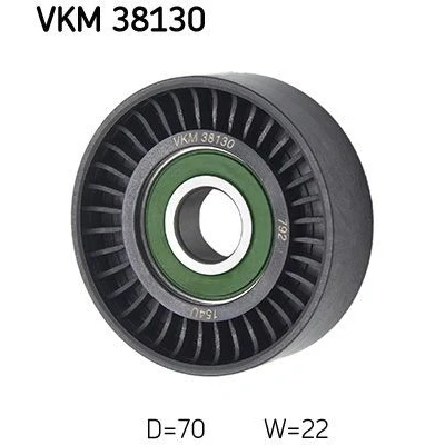 Billede af SKF VKM 38130 Remstrammerhjul MERCEDES BENZ: A klasse