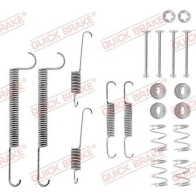 Billede af QUICK BRAKE 105 0630 Tilbehørssæt, bremsebakker OPEL: Manta B Sedan, Rekord E1 Sedan