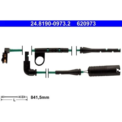 Billede af ATE 24.8190 0973.2 Slidindikator Bremsebelægning LAND ROVER: Range Rover 3