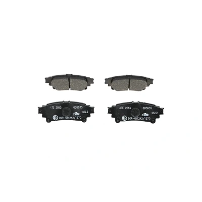 Billede af ATE 13.0460 5635.2 Bremseklodser uden indbygget slid advarselskontakt LEXUS: RX III, TOYOTA: Prius Plus