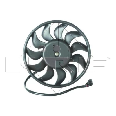 Billede af NRF 47418 Køleventilator 284 12 220 uden kølerventilatorramme (karm) VOLKSWAGEN: TRANSPORTER 4 Bus