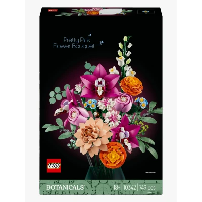 Billede af LEGO Botanicals 10342 Smuk pink blomsterbuket
