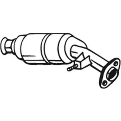 Billede af BOSAL 090 409 Katalysator Euro 4 med monteringsdele MERCEDES BENZ: Vito Mixto