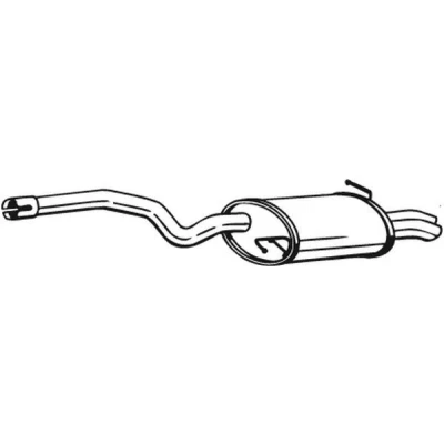 Billede af BOSAL 105 221 Lydpotte AUDI: A4 B6 Avant