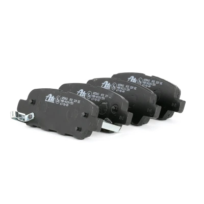 Billede af ATE 13.0460 5843.2 Bremseklodser med akustisk advarsel for slid anti knirke plade NISSAN: Qashqai / Qashqai+2 I, NV200 Evalia Bus, 2