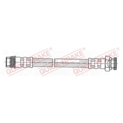 Billede af QUICK BRAKE 27.076 Bremseslange 194 M10x1 PEUGEOT: 308 I Hatchback, SW, 307 Stationcar, CITROËN: C4 C3 Pluriel