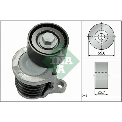 Billede af INA 534 0591 10 Remstrammer, kilerem MERCEDES BENZ: C klasse T modell, GLC SUV