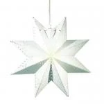 Billede af Classic Julestjerne hvid 30cm med 3,5 meter ledning E14