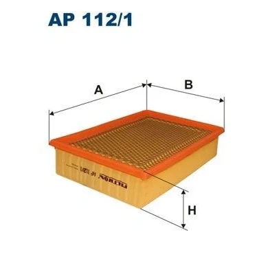 Billede af FILTRON AP 112/1 Luftfilter 56 178 253 Filterindsats