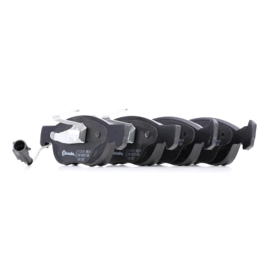 Billede af BREMBO P 23 070 Bremseklodser Inkl. slidadvarselskontakt med stempelklips uden tilbehør FIAT: Punto II Hatchback